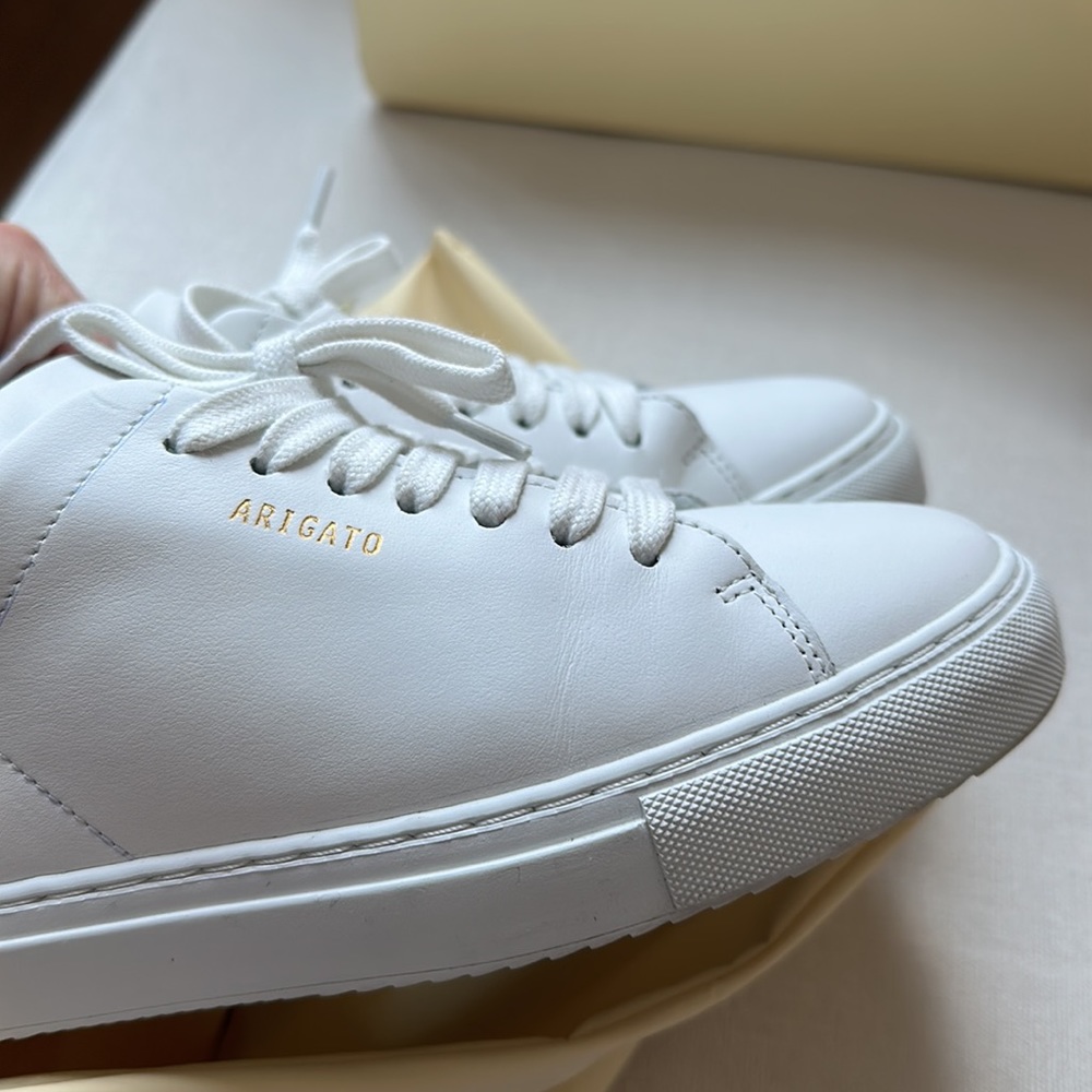 Axel Arigato White Leather Sneakers - Picture 4 of 5